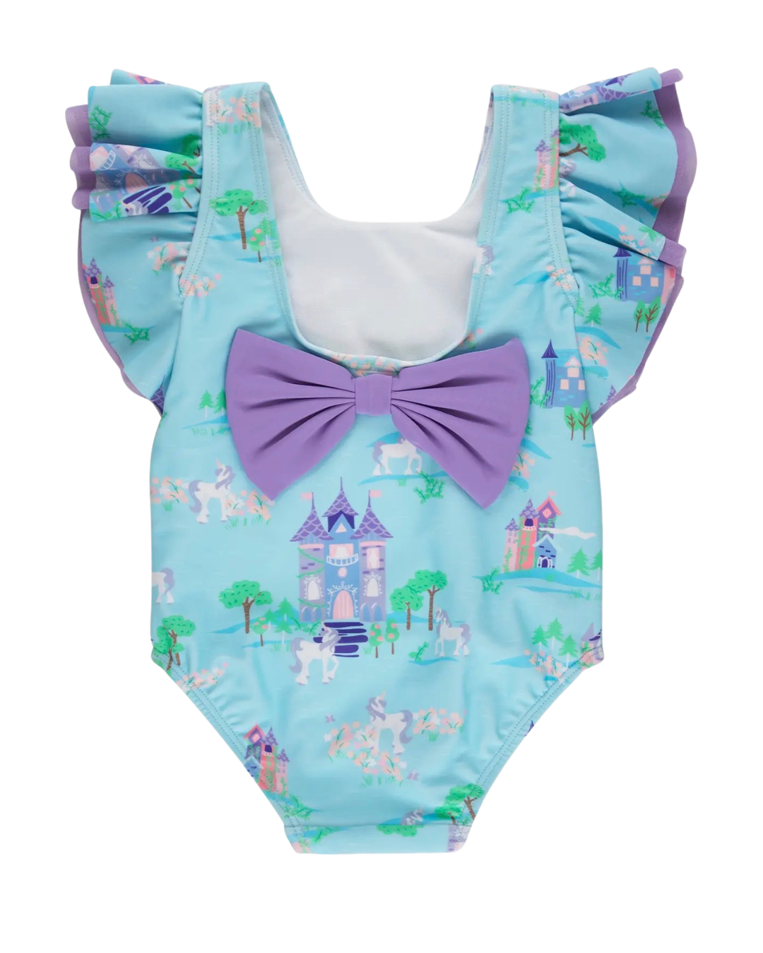 Once Upon a Castle - Butterfly Sleeve One Piece Swimsuit