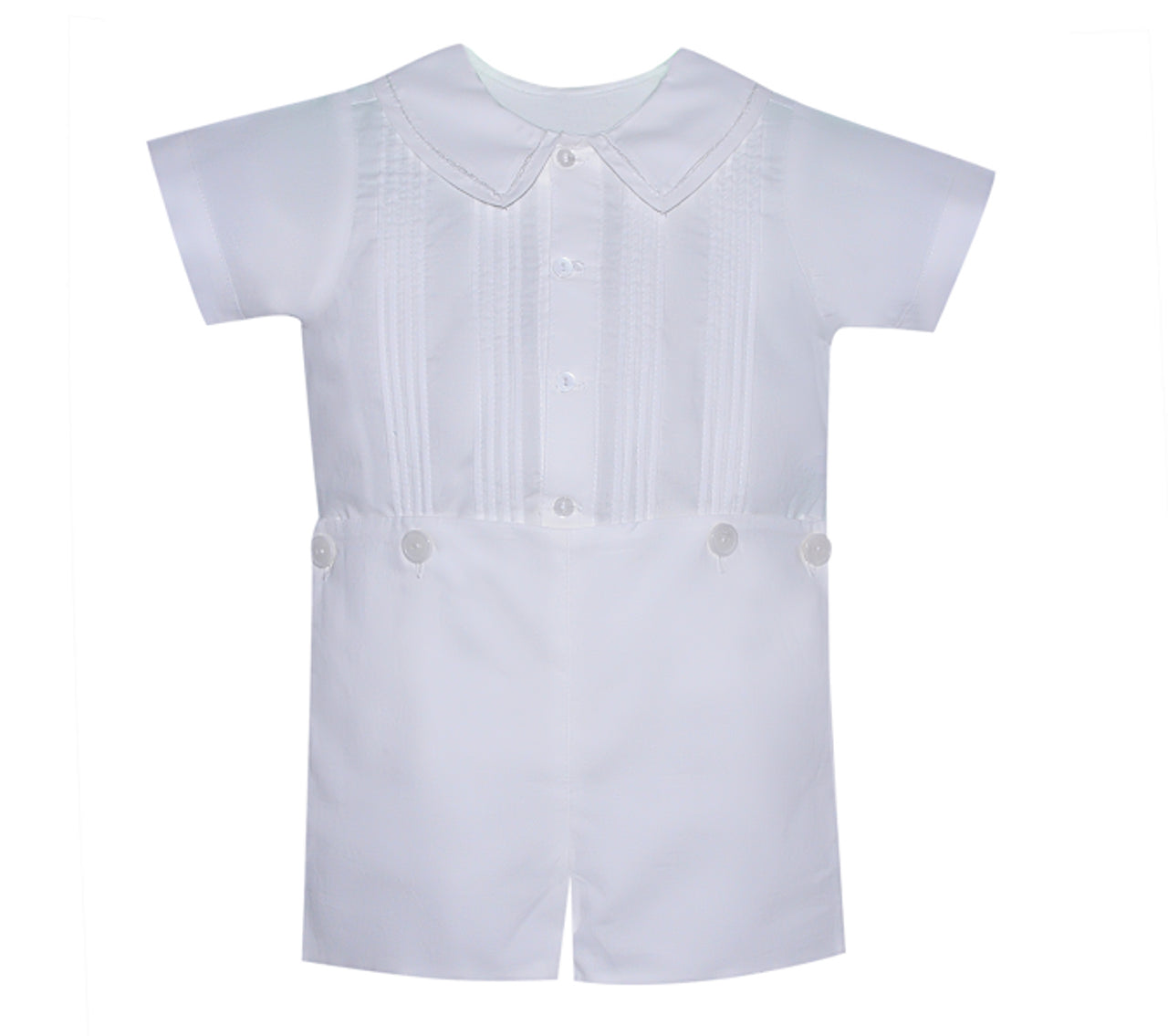 Joseph Button Heirloom Short Set - White