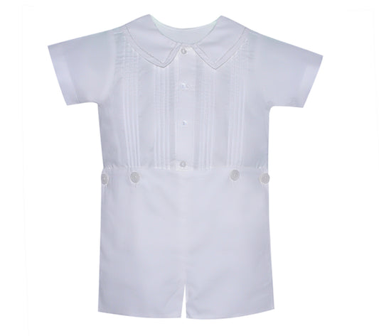Joseph Button Heirloom Short Set - White