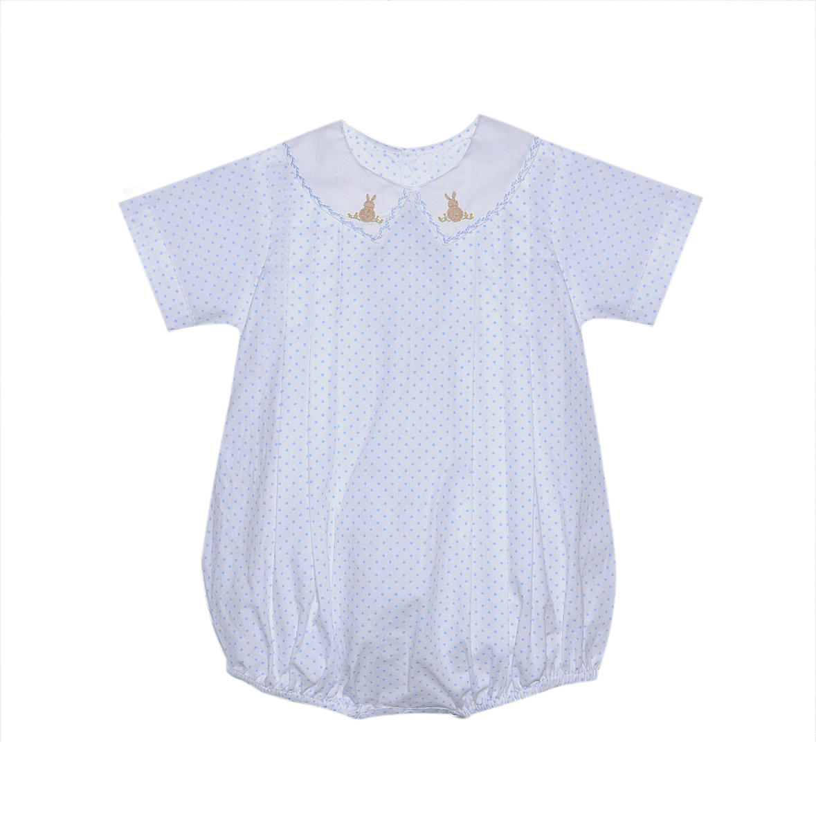 Bunny Bitty Dot Bubble - Blue