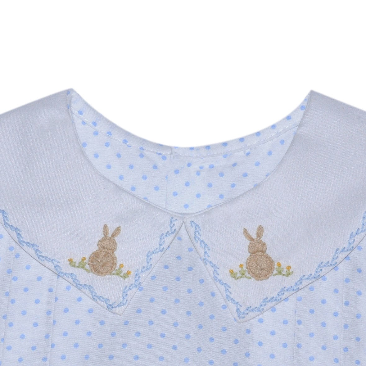 Bunny Bitty Dot Bubble - Blue