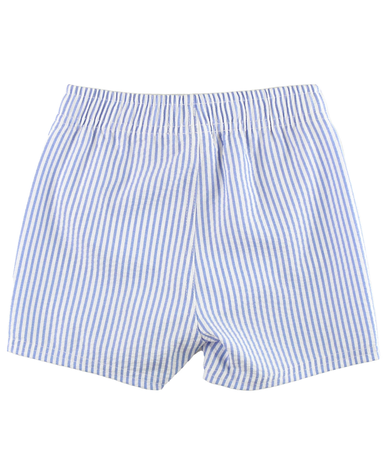 Periwinkle Blue Seersucker Swim Trunk
