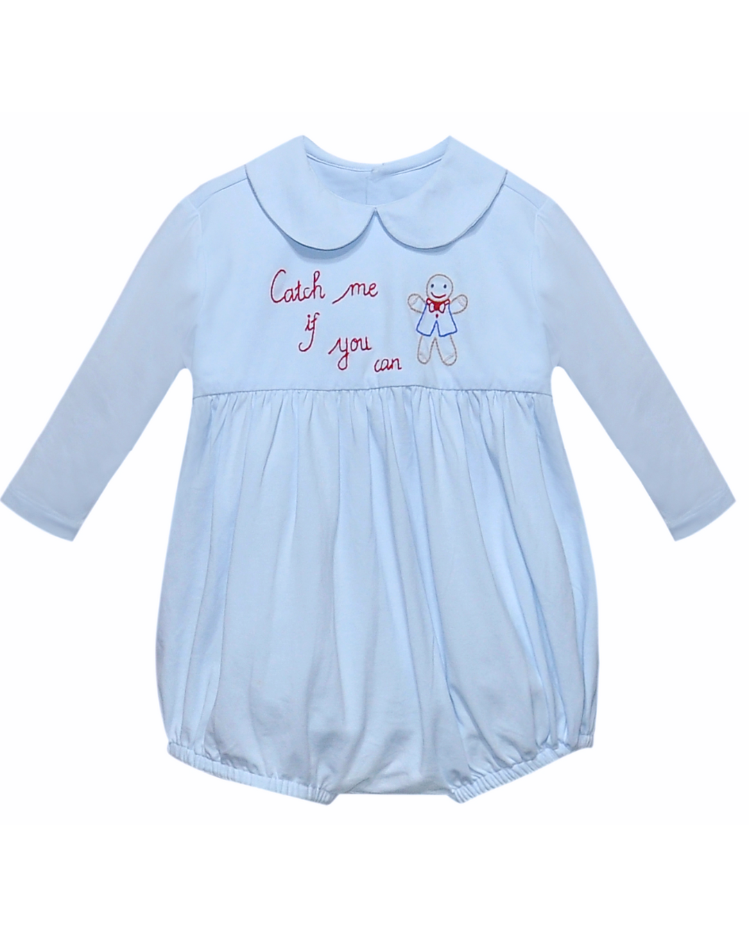 Catch Me If You Can - Blue Knit Brady Boy Bubble