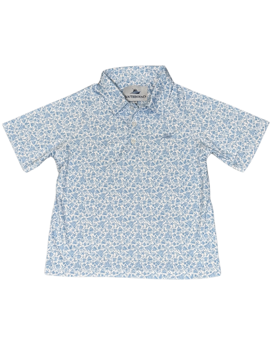 Performance Polo - Beach Print