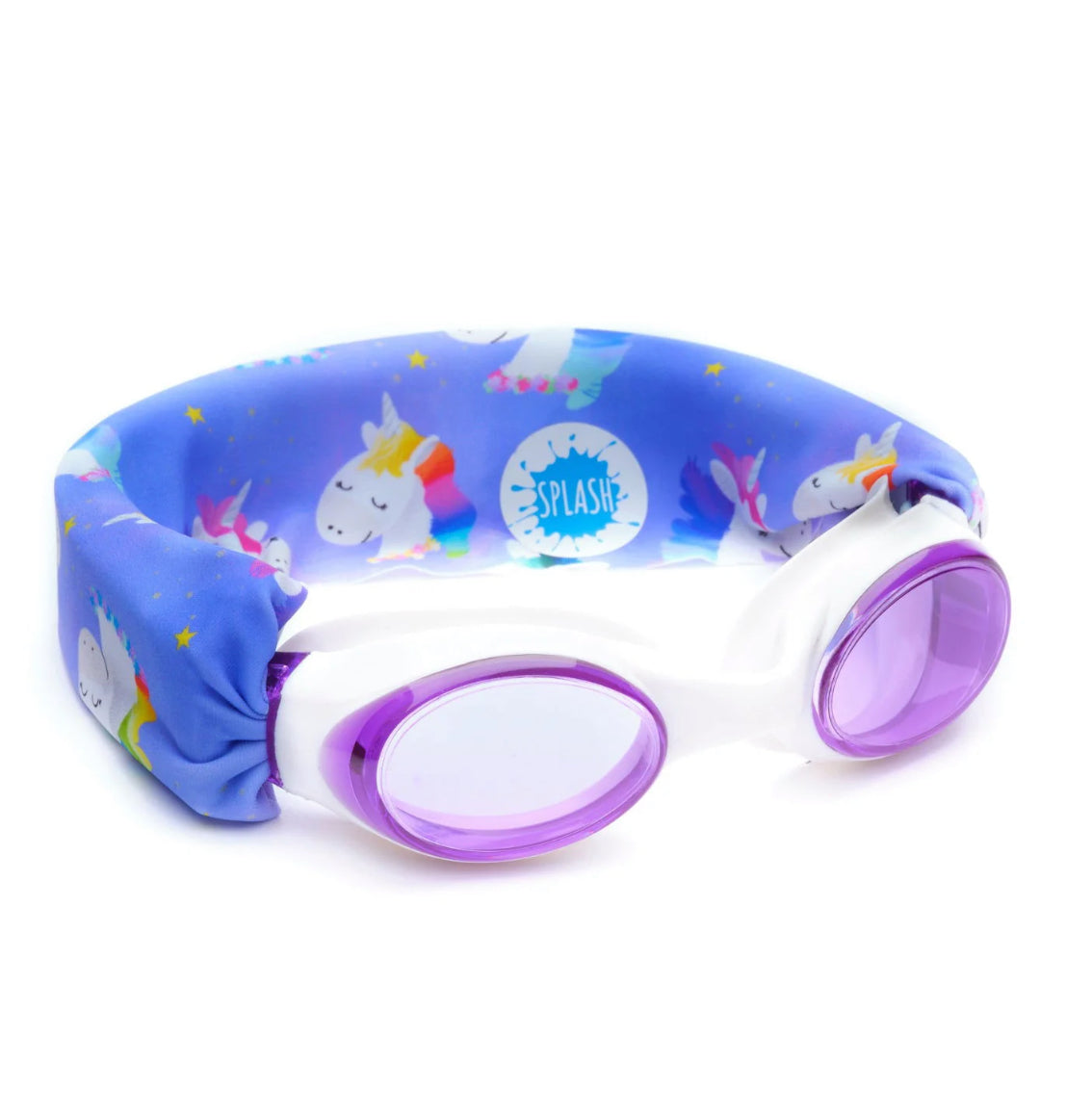 Splash Place Swim Goggles - Rainbow Unicorn