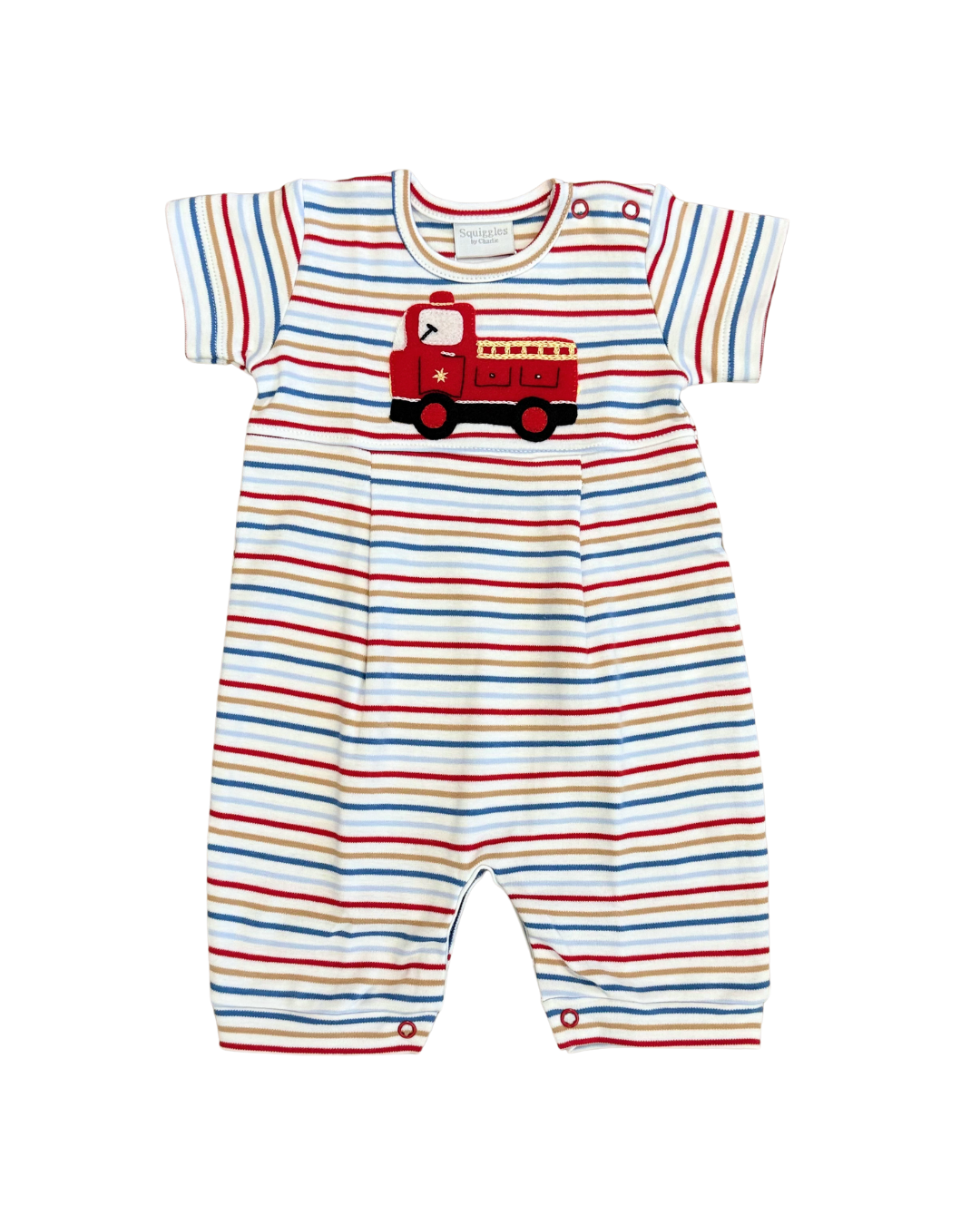 Squiggles - Firetruck Romper