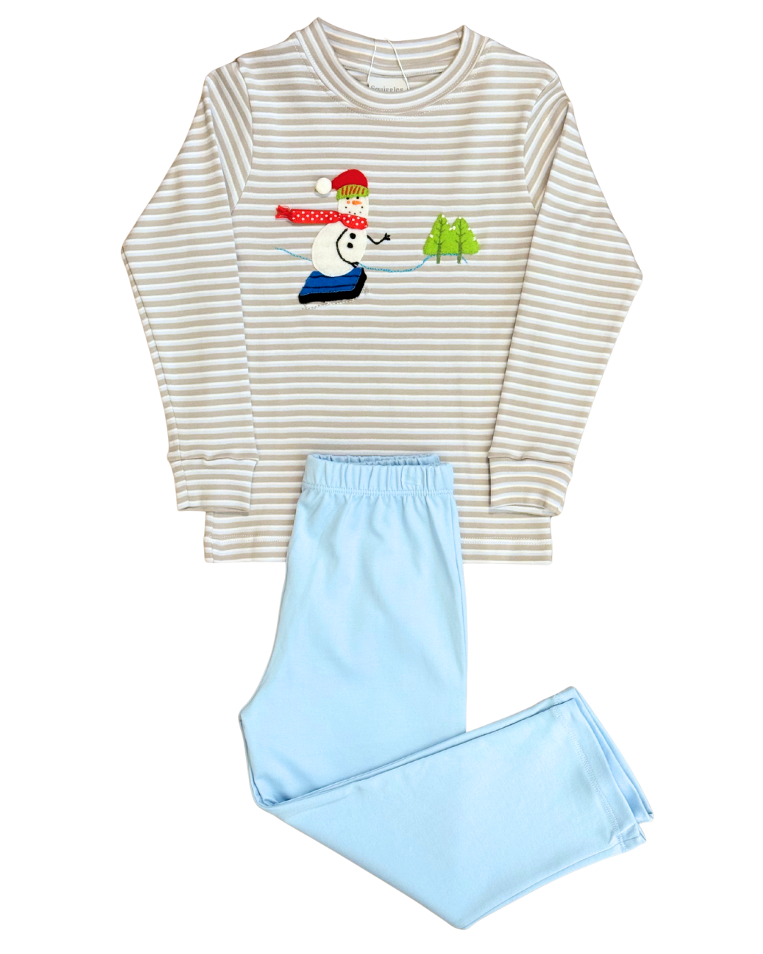 Squiggles - Downhill Snowman Pant Set