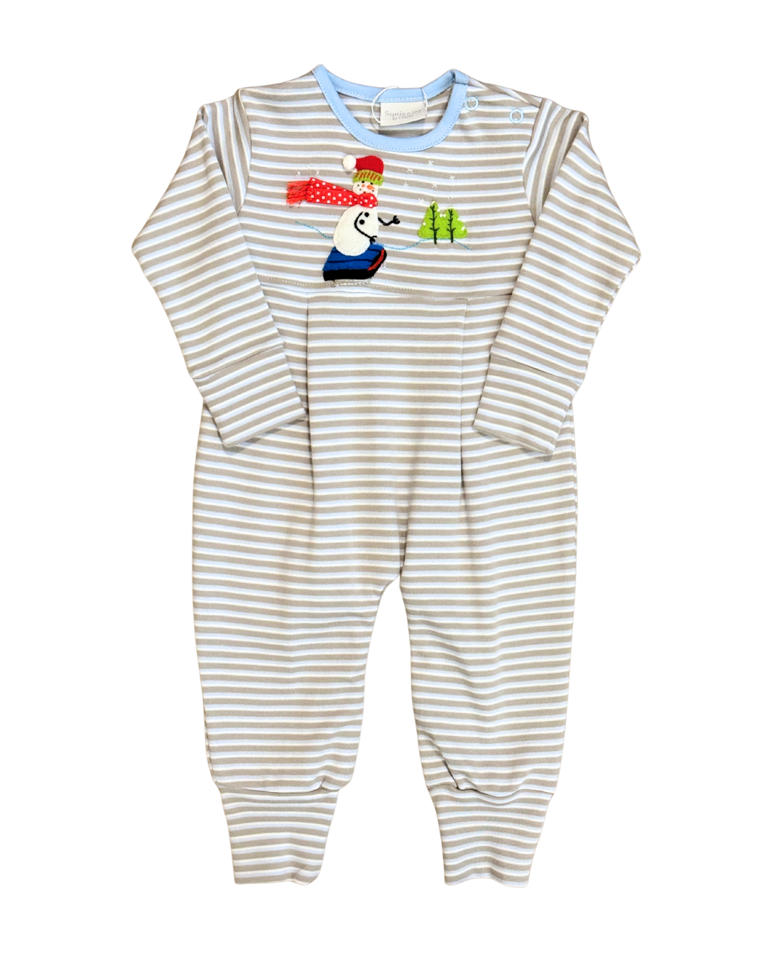 Squiggles - Downhill Snowman Romper