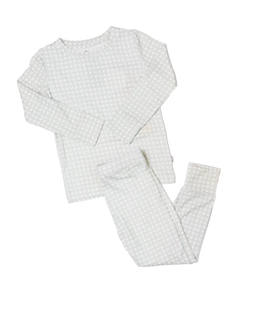 Mint Gingham - Bamboo Pajama Set
