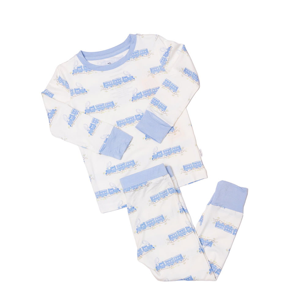 Trains - Bamboo Pajama Set