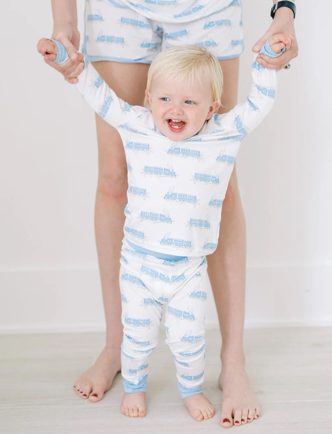 Trains - Bamboo Pajama Set