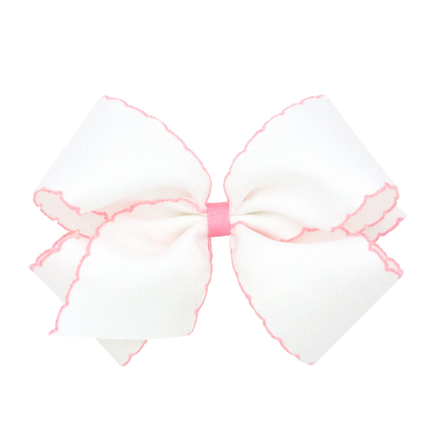 King Moonstitch Grosgrain Hair Bow (Multiple Colors)