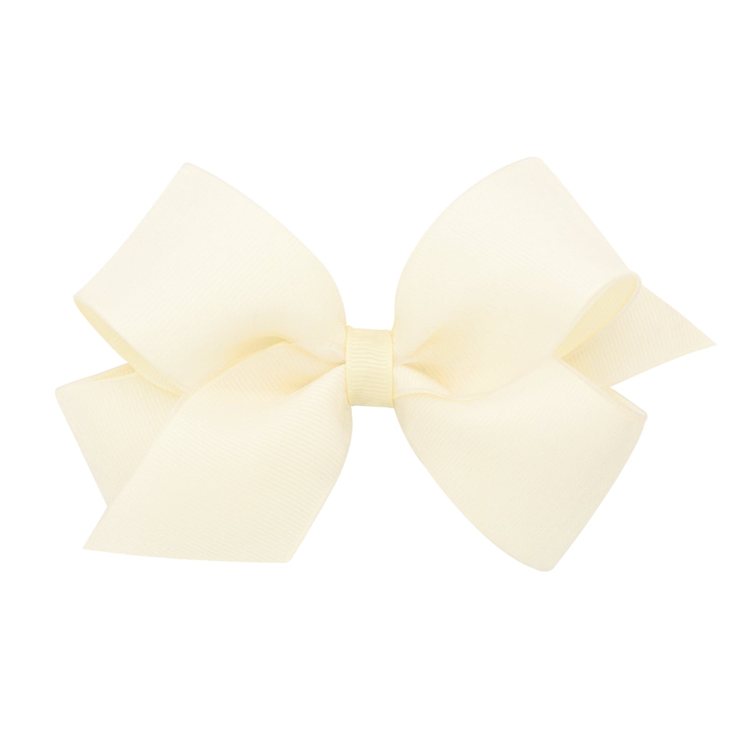 Medium Organza and Grosgrain Overlay Hair Bow