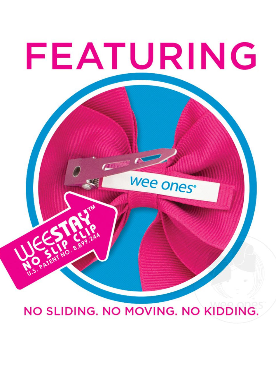 Medium Moonstitch Grosgrain Hair Bow