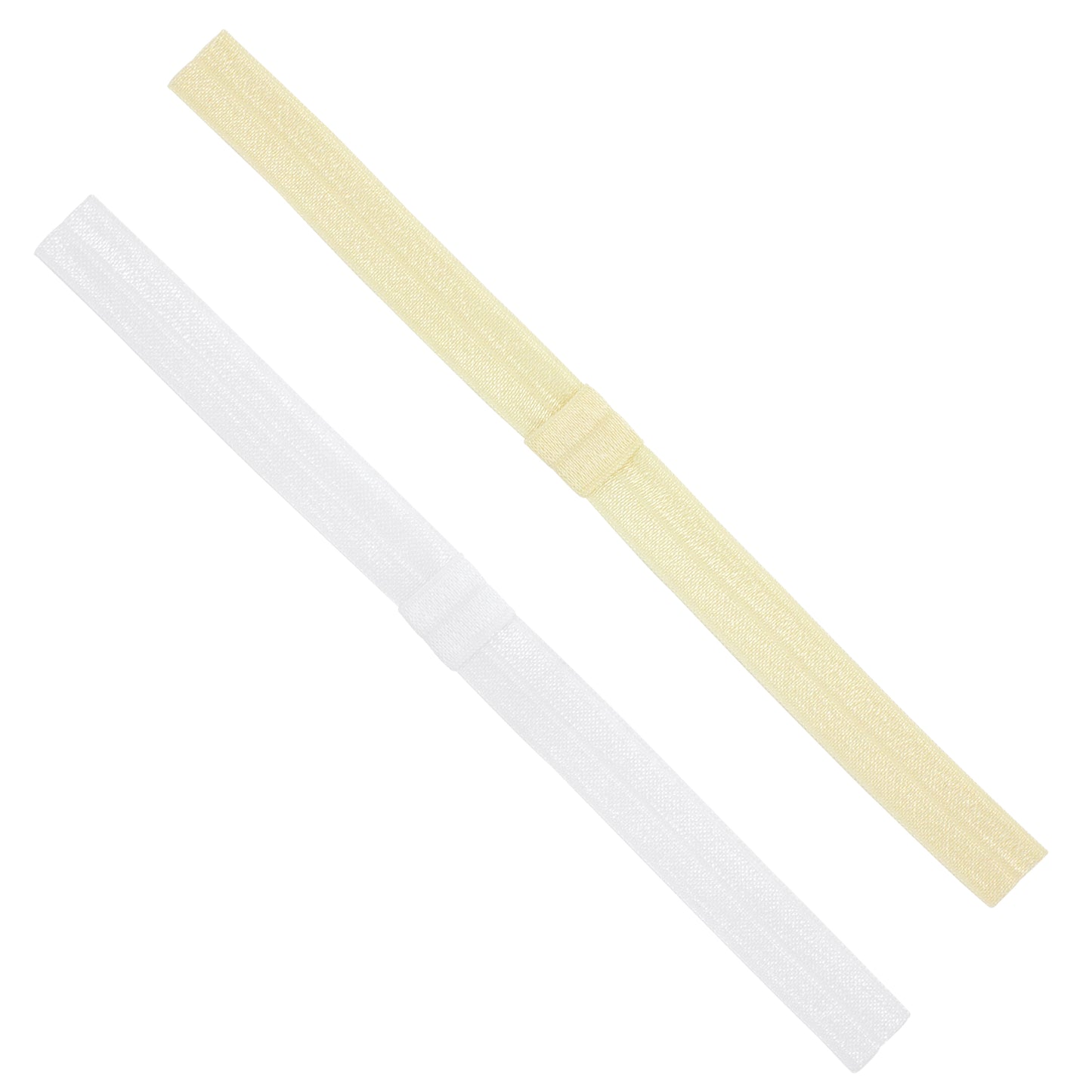 Add-A-Bow Elastic Girl's Baby Bands - Two Pack