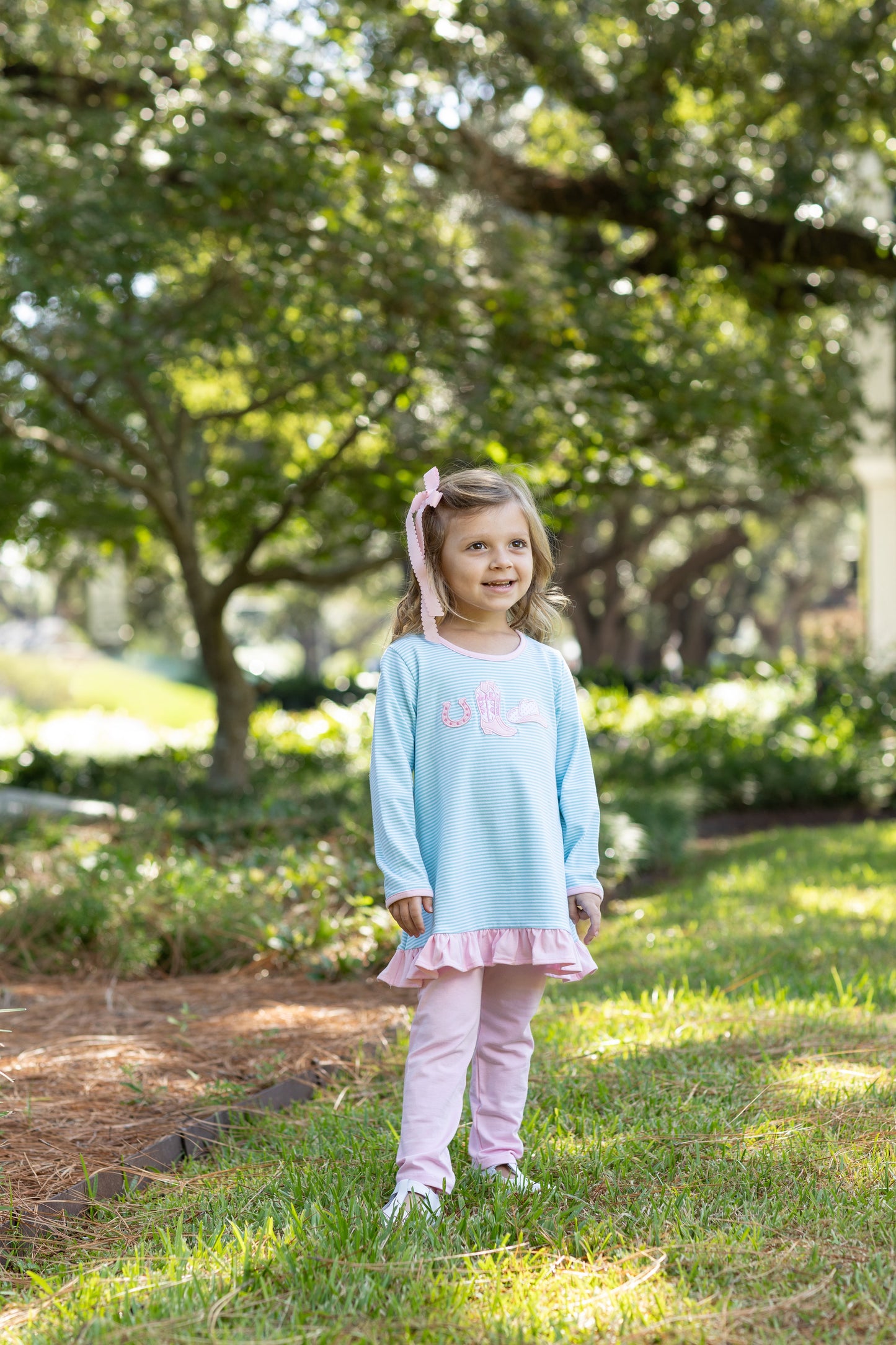 Western - Ruffle Pant Set