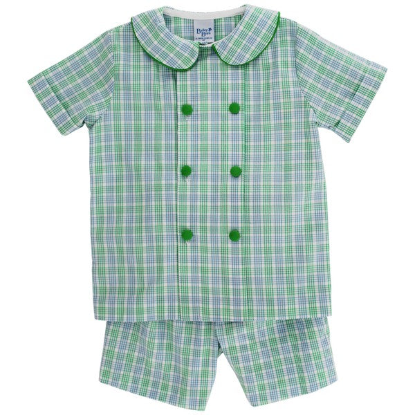 Dover Plaid Dressy Short Set
