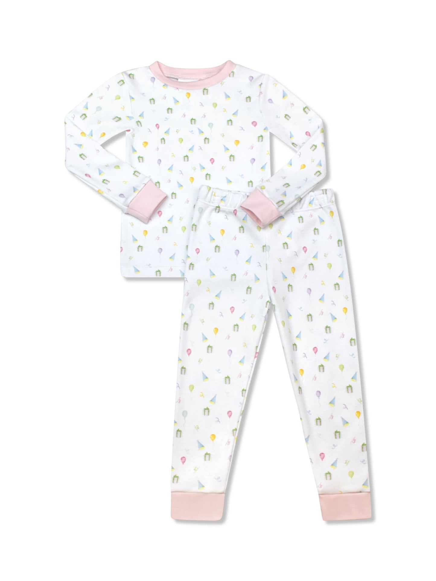 Sweet Pea PJ Set - Pink Party