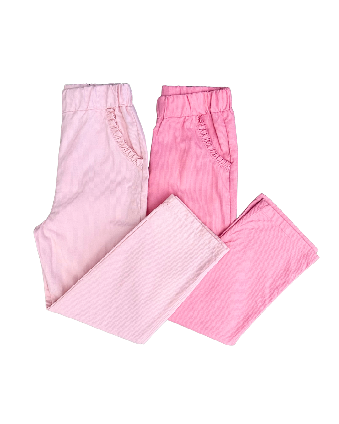 Luigi Ruffled Pocket Corduroy Pants (Multiple Colors)
