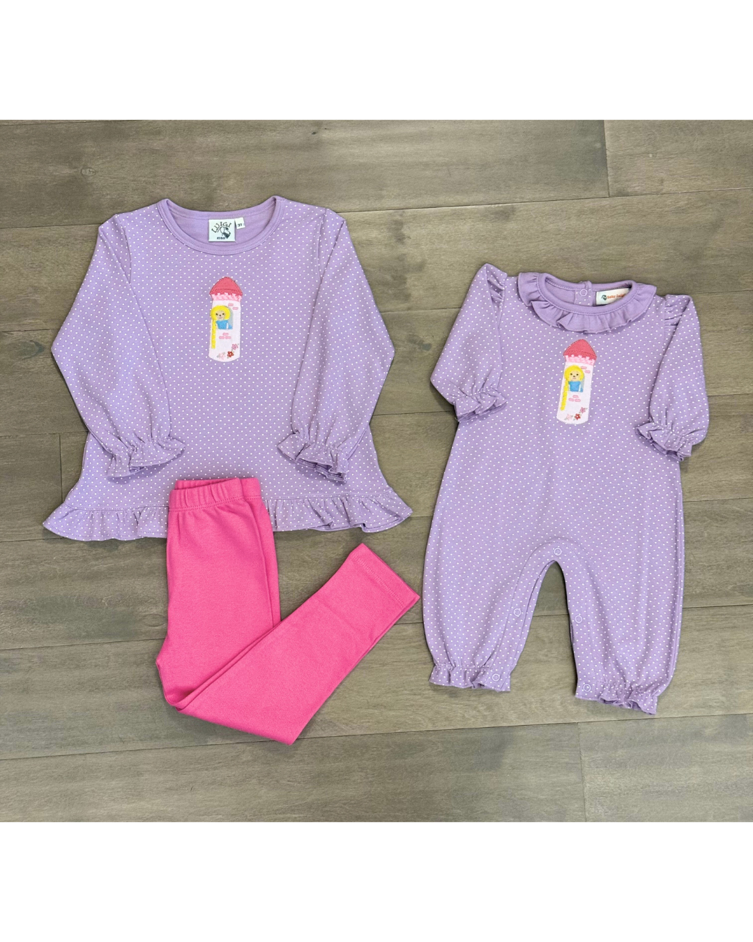 Luigi Rapunzel Legging Set