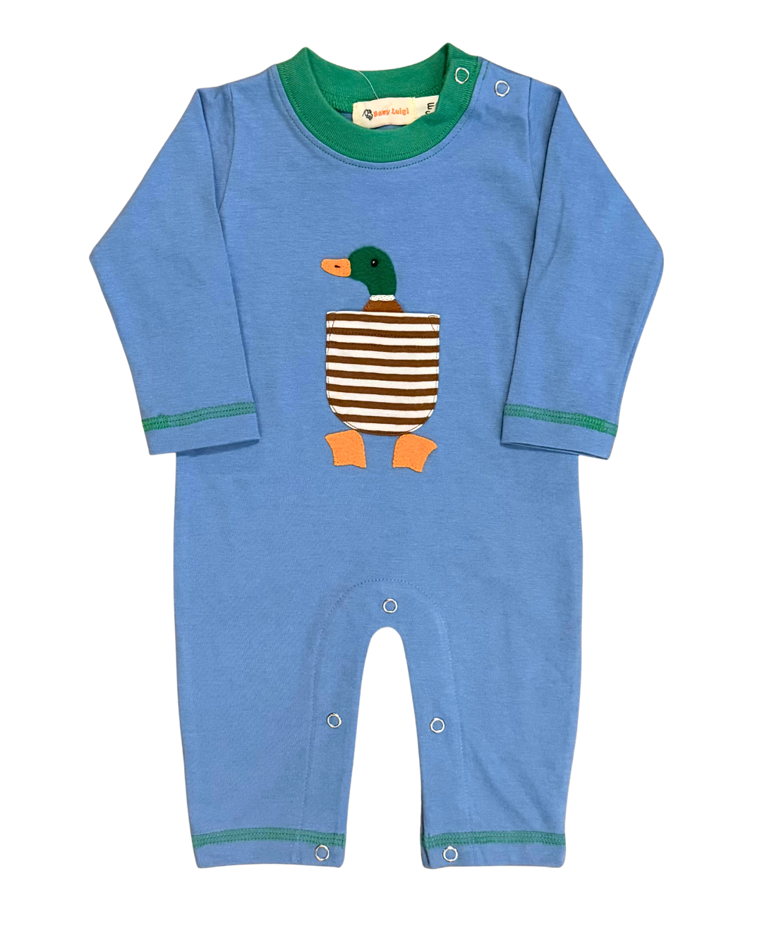 Luigi Mallard Pocket Romper