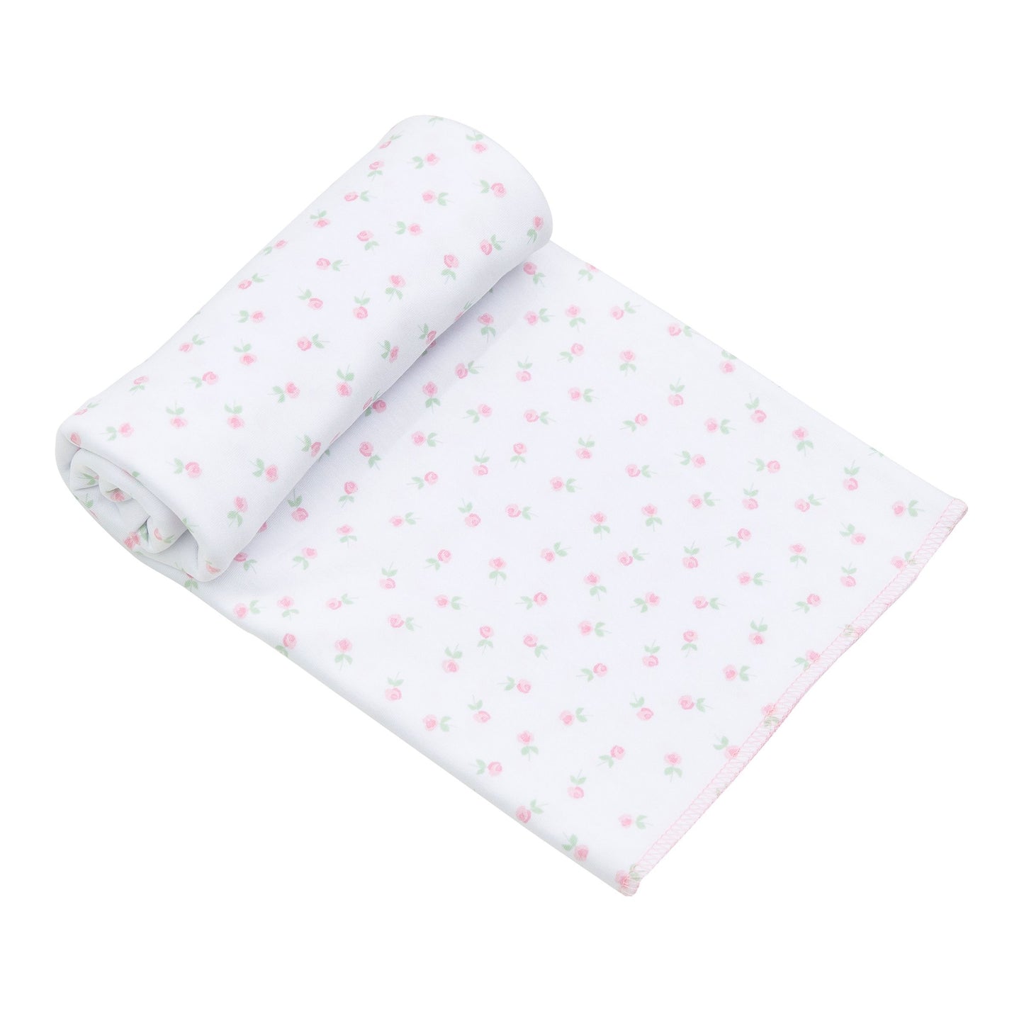 Juliette's Classics - Pink Printed Swaddle Blanket