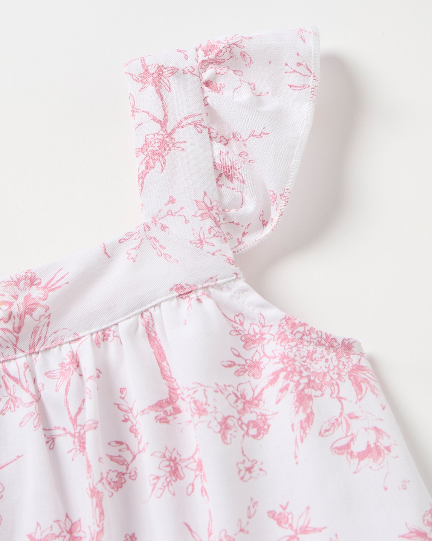 Pink Timeless Toile Twill - Clara Short Set