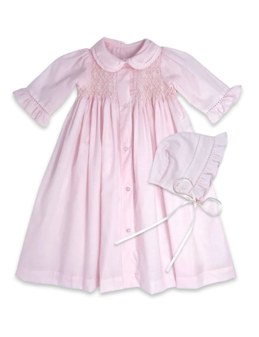 Royal Daygown Set - Blessings Pink Batiste