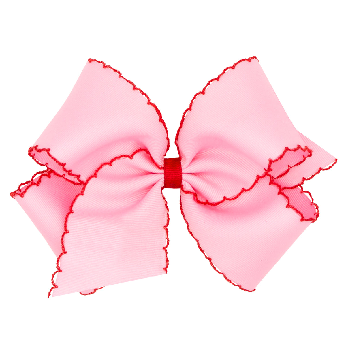 King Moonstitch Grosgrain Hair Bow (Multiple Colors)