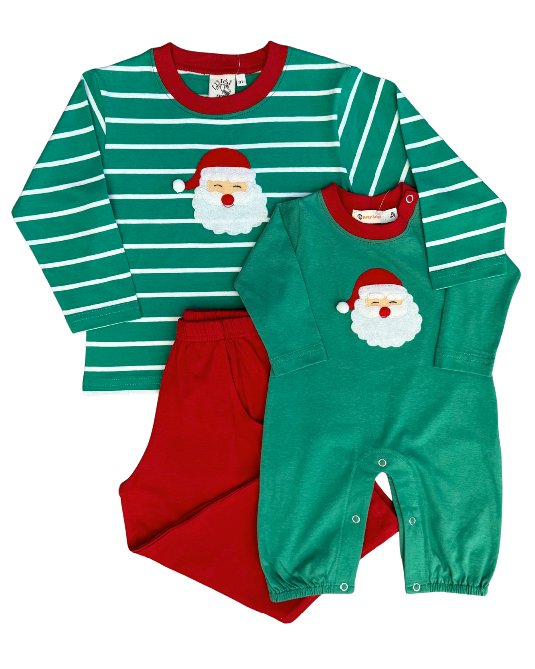 Luigi Romper - Santa