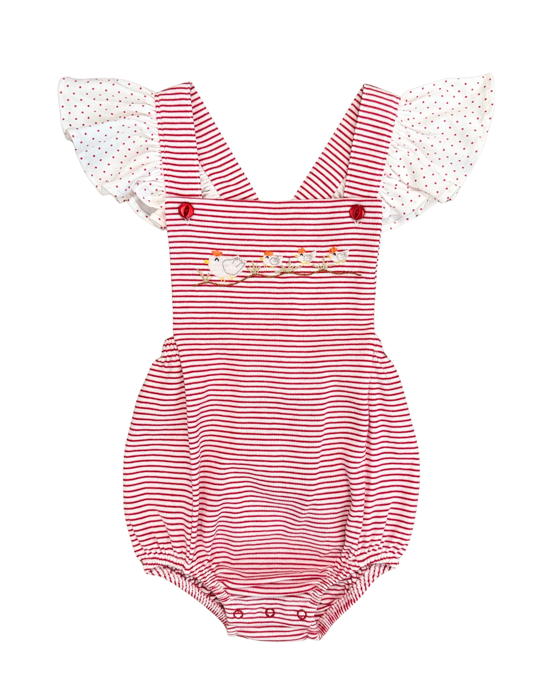 Squiggles - Mom & Chicks Ruffled Sun Bubble