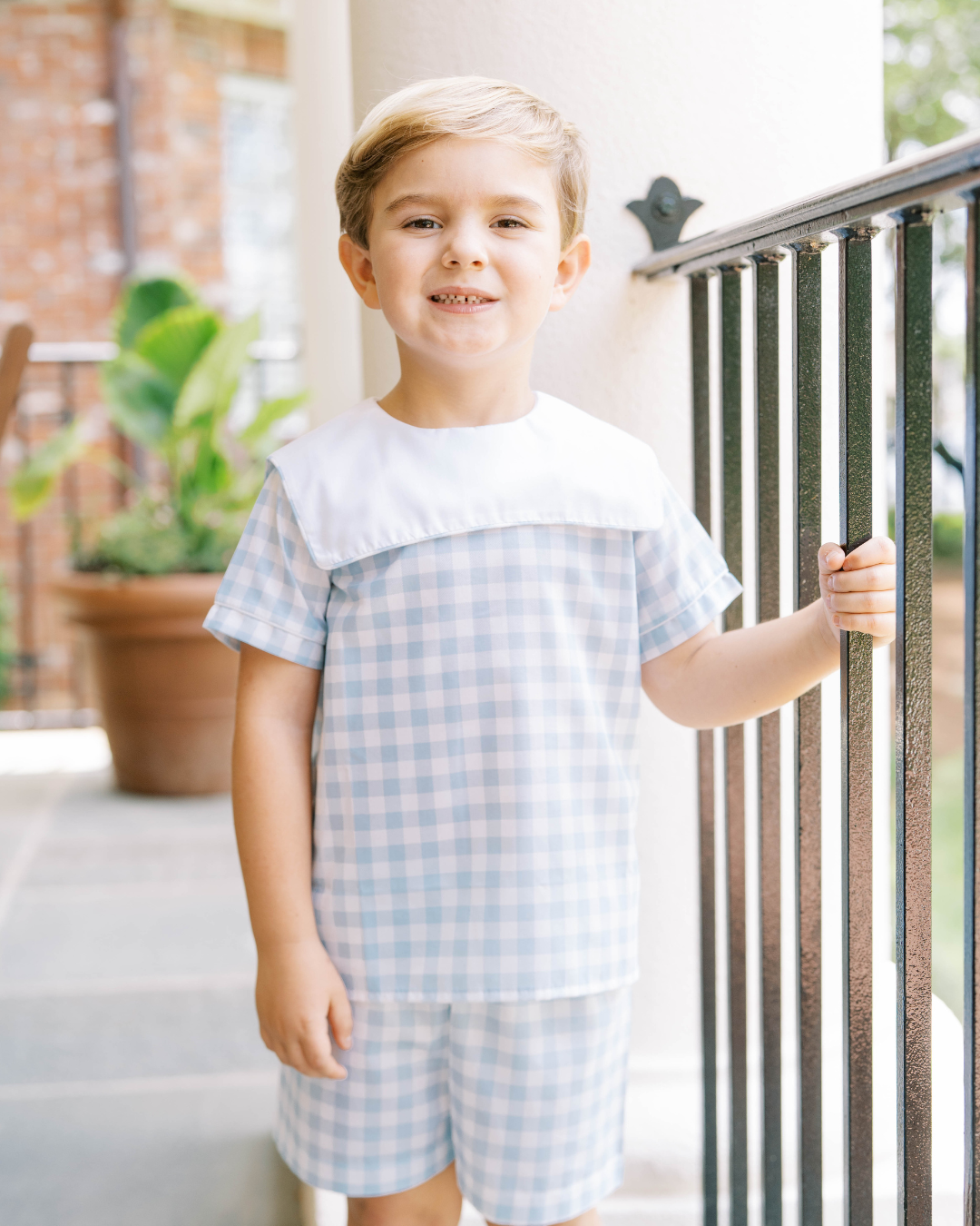 Christian Short Set - Baldwin Blue Buffalo Check