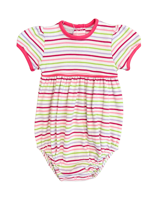 Squiggles - Pink Multi-Stripe Bubble