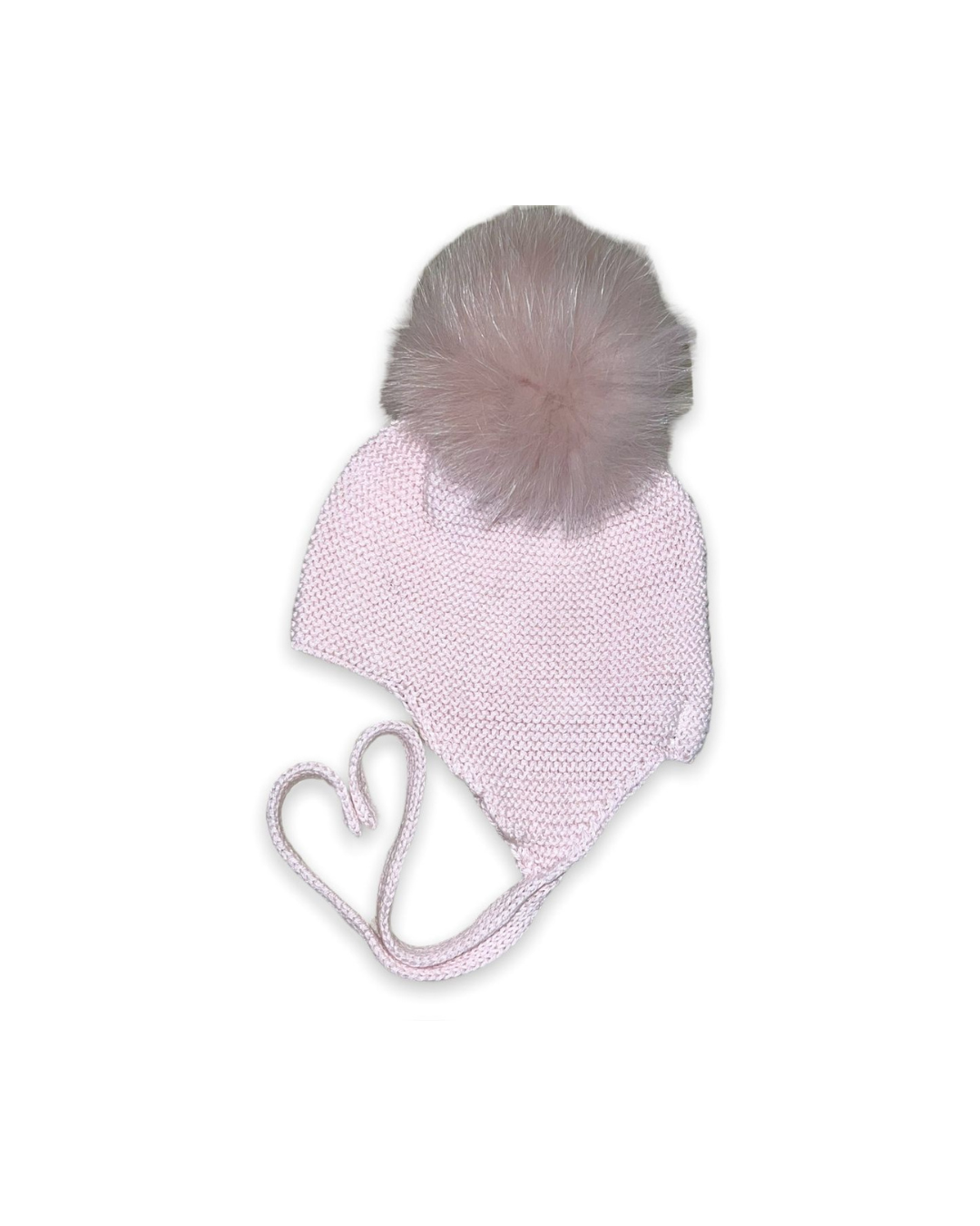 Mi Lucero Pom Tie Hat - Pink