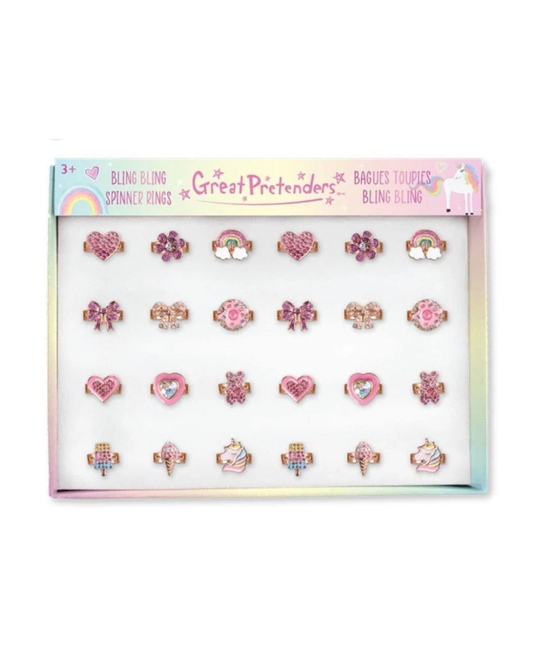 Bling Bling Spinner Rings