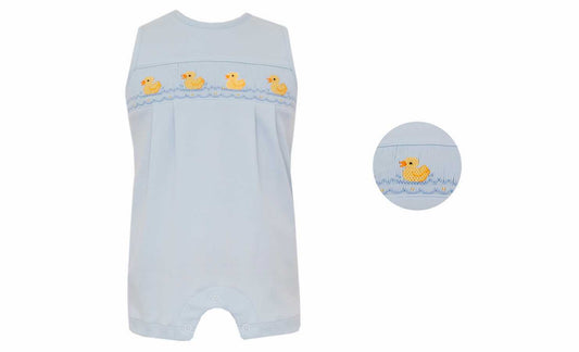 Smocked Duckies Knit - Jon Jon