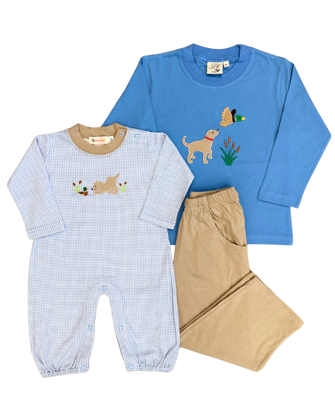 Luigi Romper - Lab & Mallard