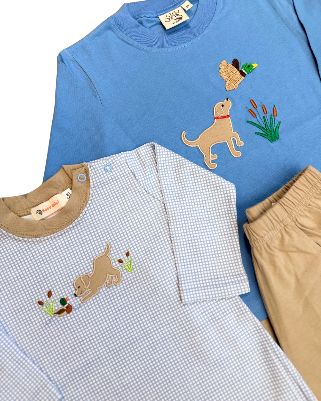 Luigi Romper - Lab & Mallard