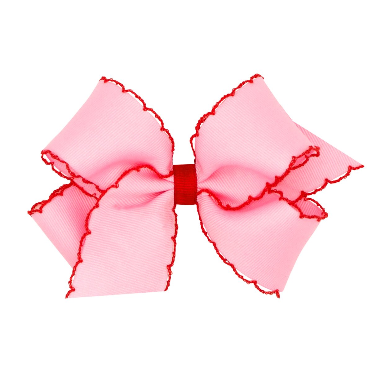 Medium Moonstitch Grosgrain Hair Bow (Multiple Colors)
