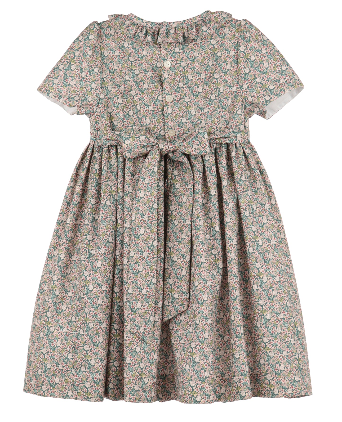 Forest Floral Dress - Teal