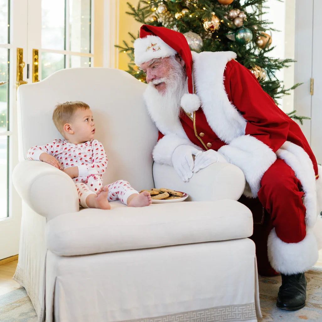 Parker Zipper Pajama - Whimsical Santa *COMING SOON*