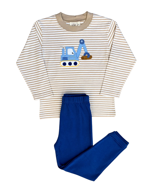 Luigi Jogger Set - Retro Backhoe