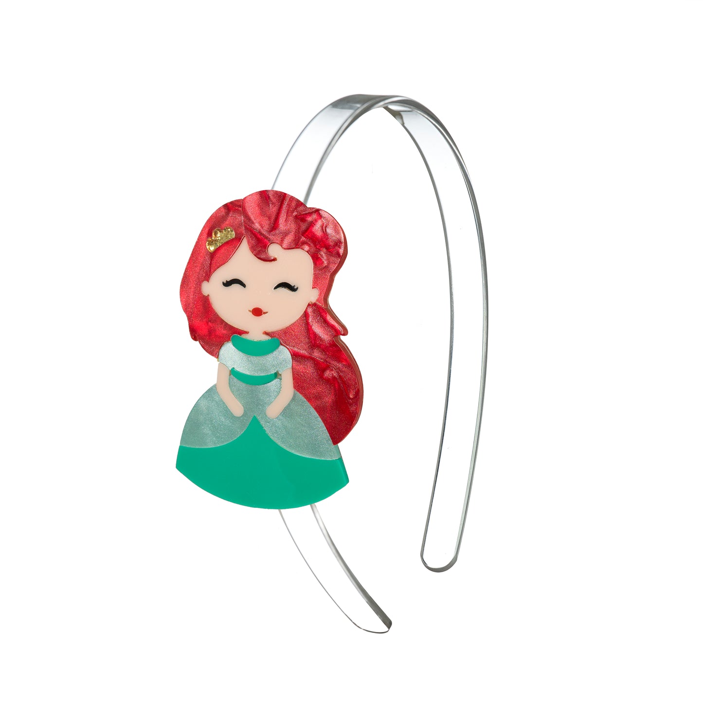 Cute Doll Headband - Red Hair