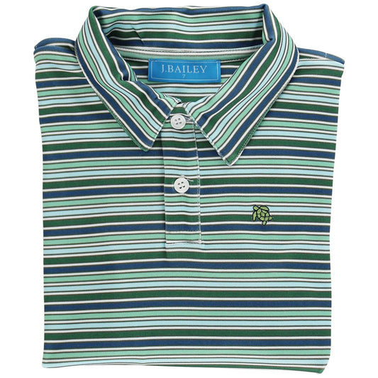 Harry Perf L/S Polo - Forest