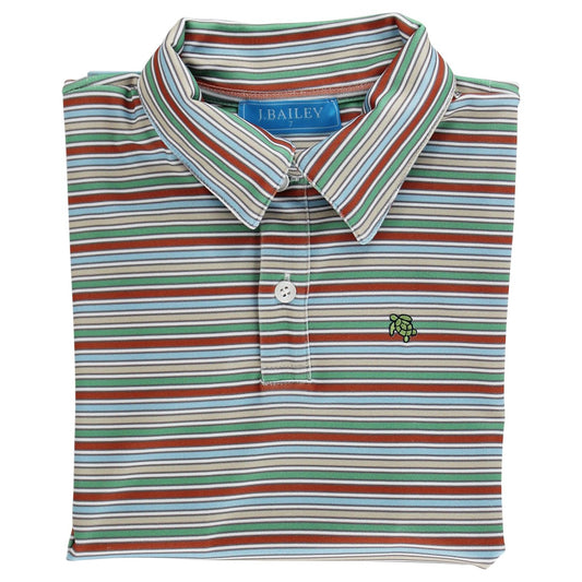 Harry Perf L/S Polo - Hazel