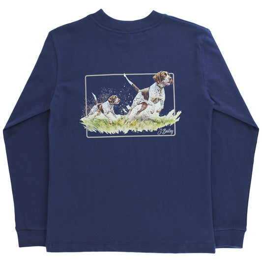 Logo Tee - Pointers on Navy