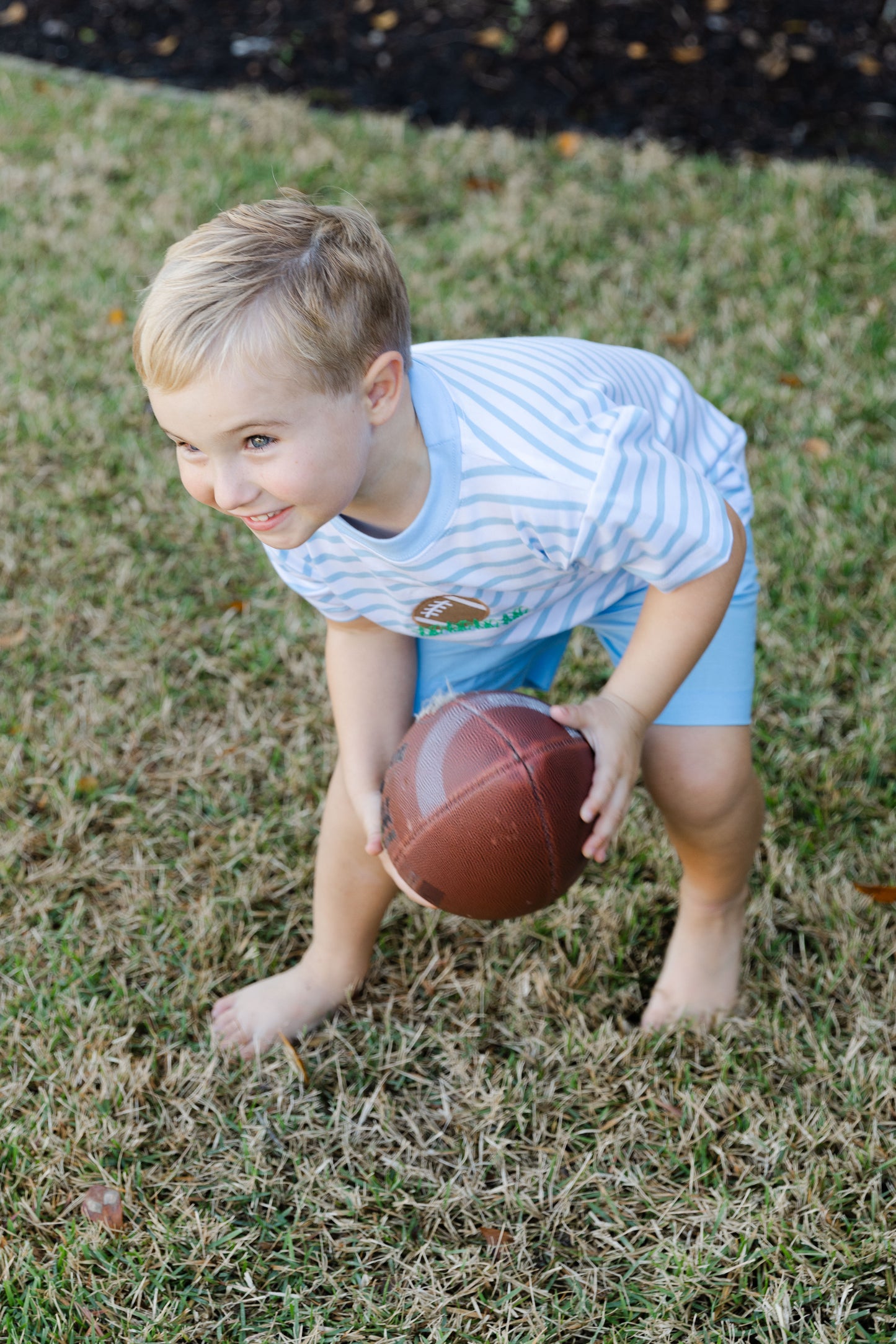 Tiny Touchdown Short Set