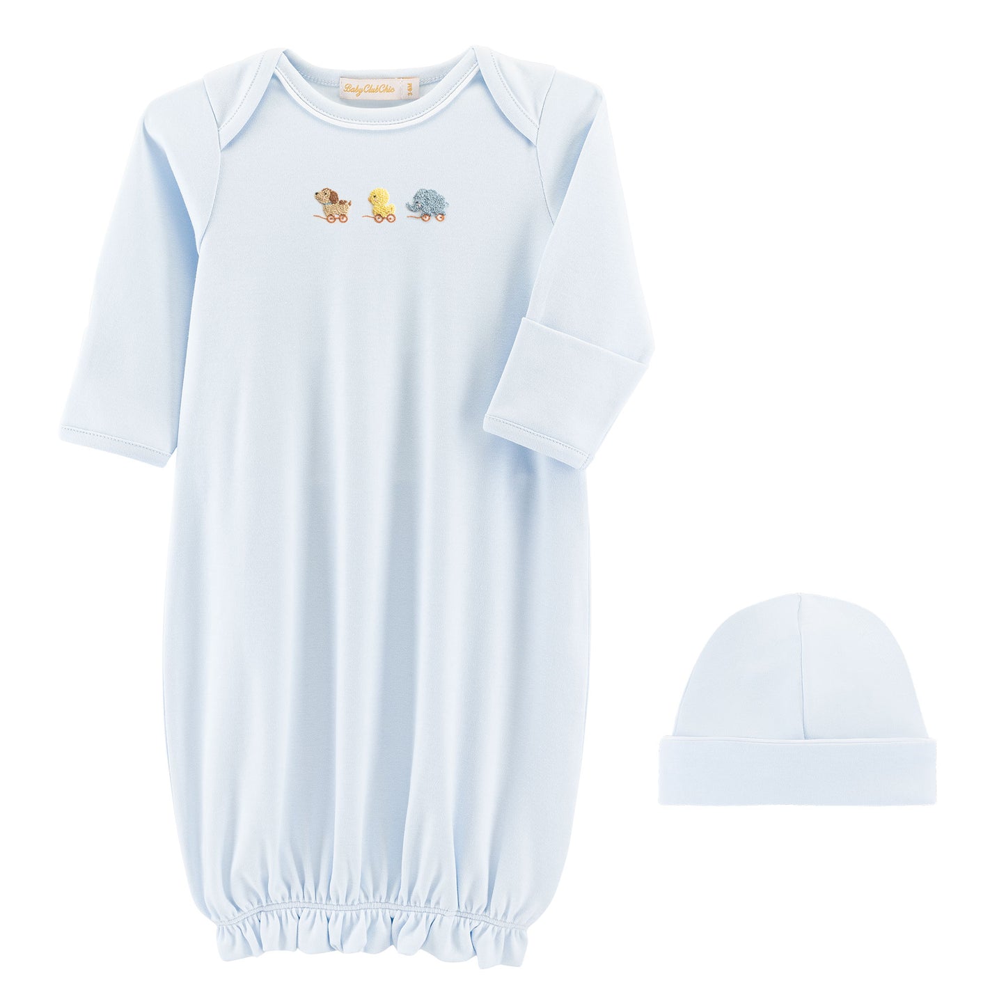 Sweet Toys Pima Infant Gown And Hat Set