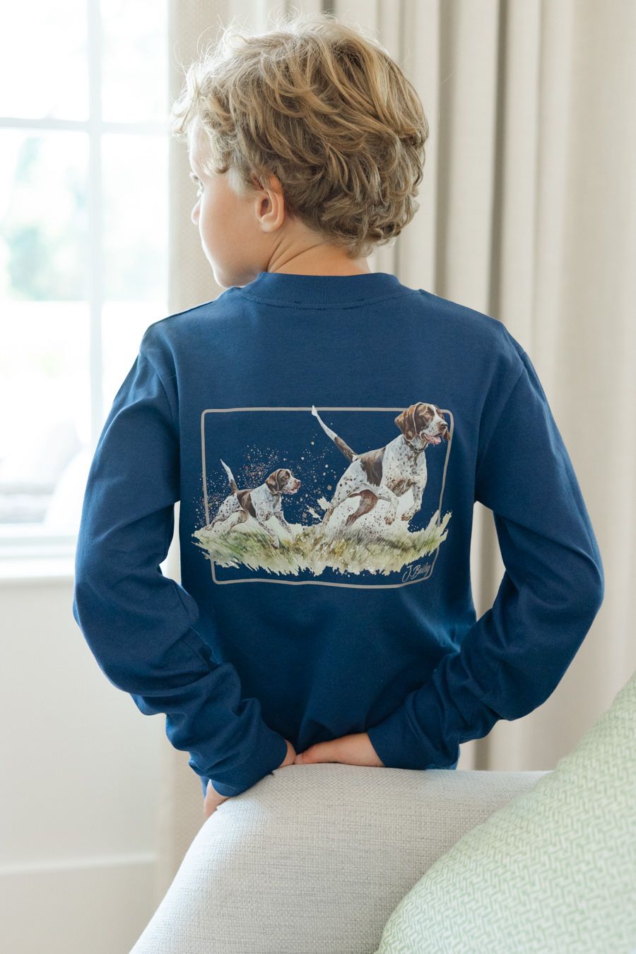 Logo Tee - Pointers on Navy