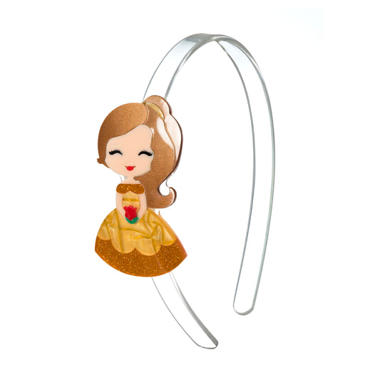 Cute Doll Headband - Yellow Dress